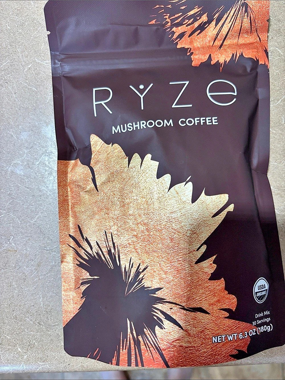 Mushroom Coffee - Brown & Orange Blend